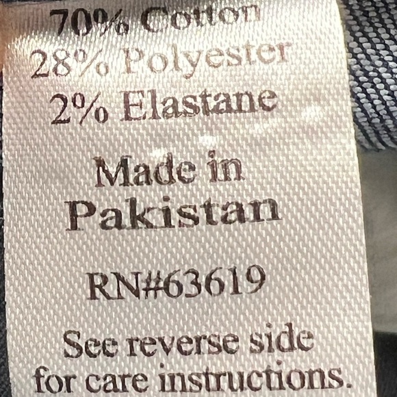 Sag Harbor Denim Jeans Size 14 - Picture 8 of 10